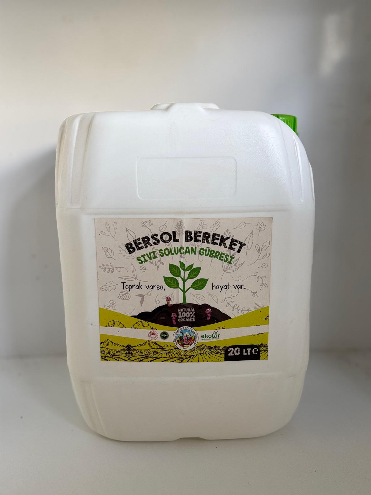 Sıvı Solucan Gübresi